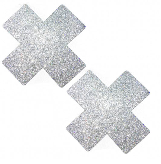 X Glitter Nipple Cover Pasties