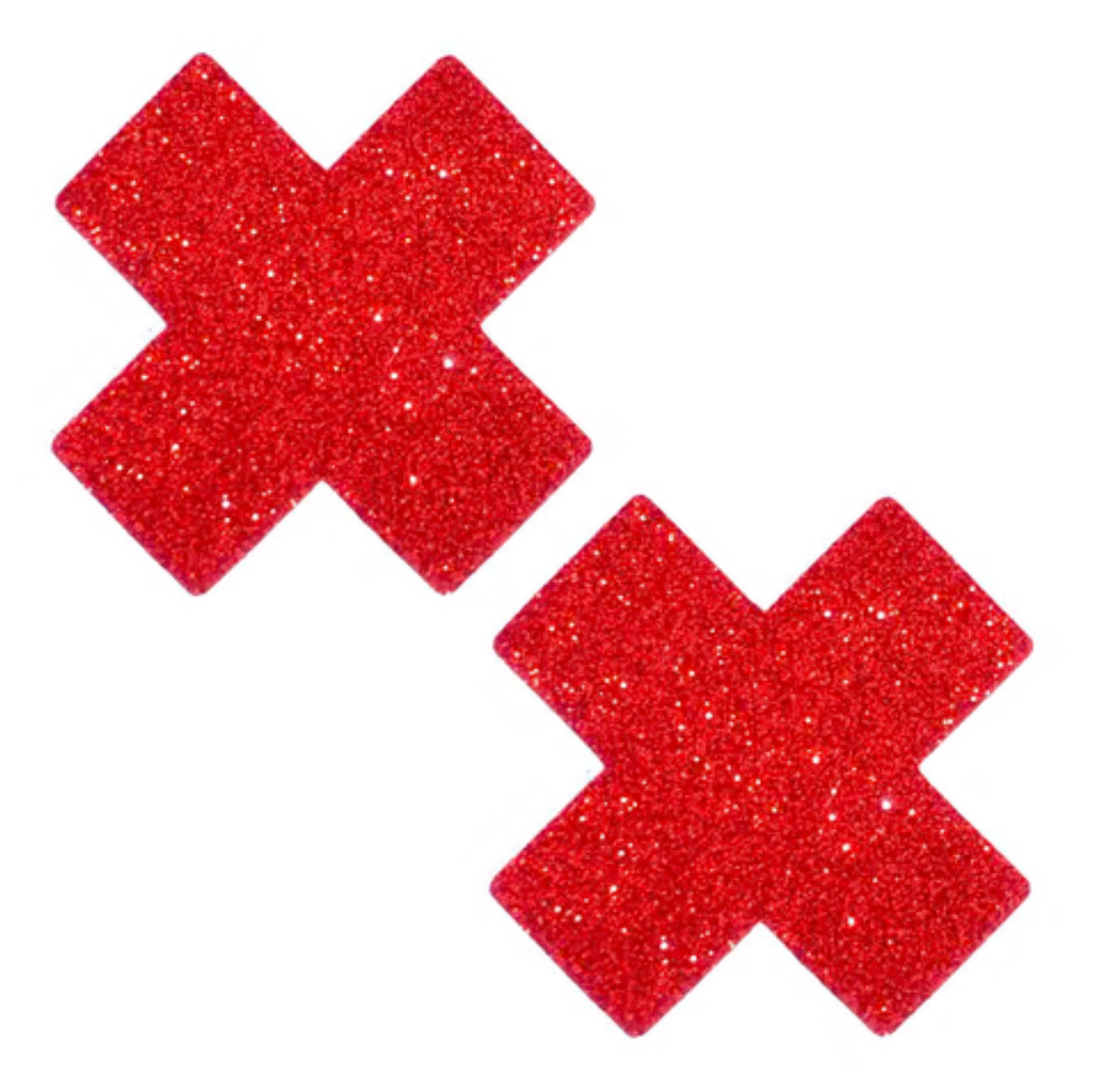 X Glitter Nipple Cover Pasties