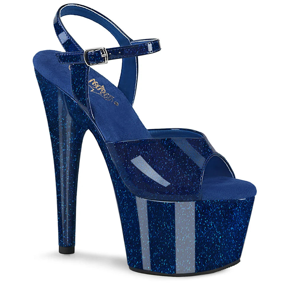 Sky-High Sparkle: Glitter Platform Heels That Steal the Show