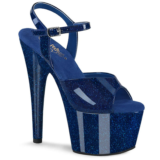 Sky-High Sparkle: Glitter Platform Heels That Steal the Show