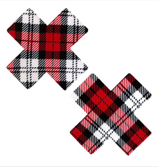 Plaid Me Naughty Pasties