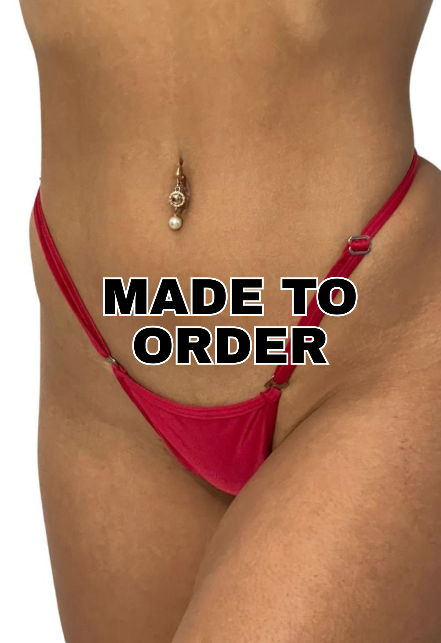 4C Woman's Loose Thread Titi With Adjusters Without Stone - Made to order