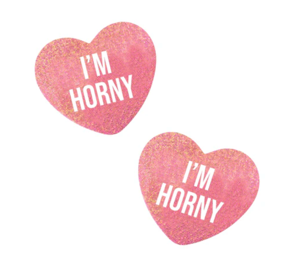 Naughty Candy Heart Nipple Pasties – Flirt Mode: ON