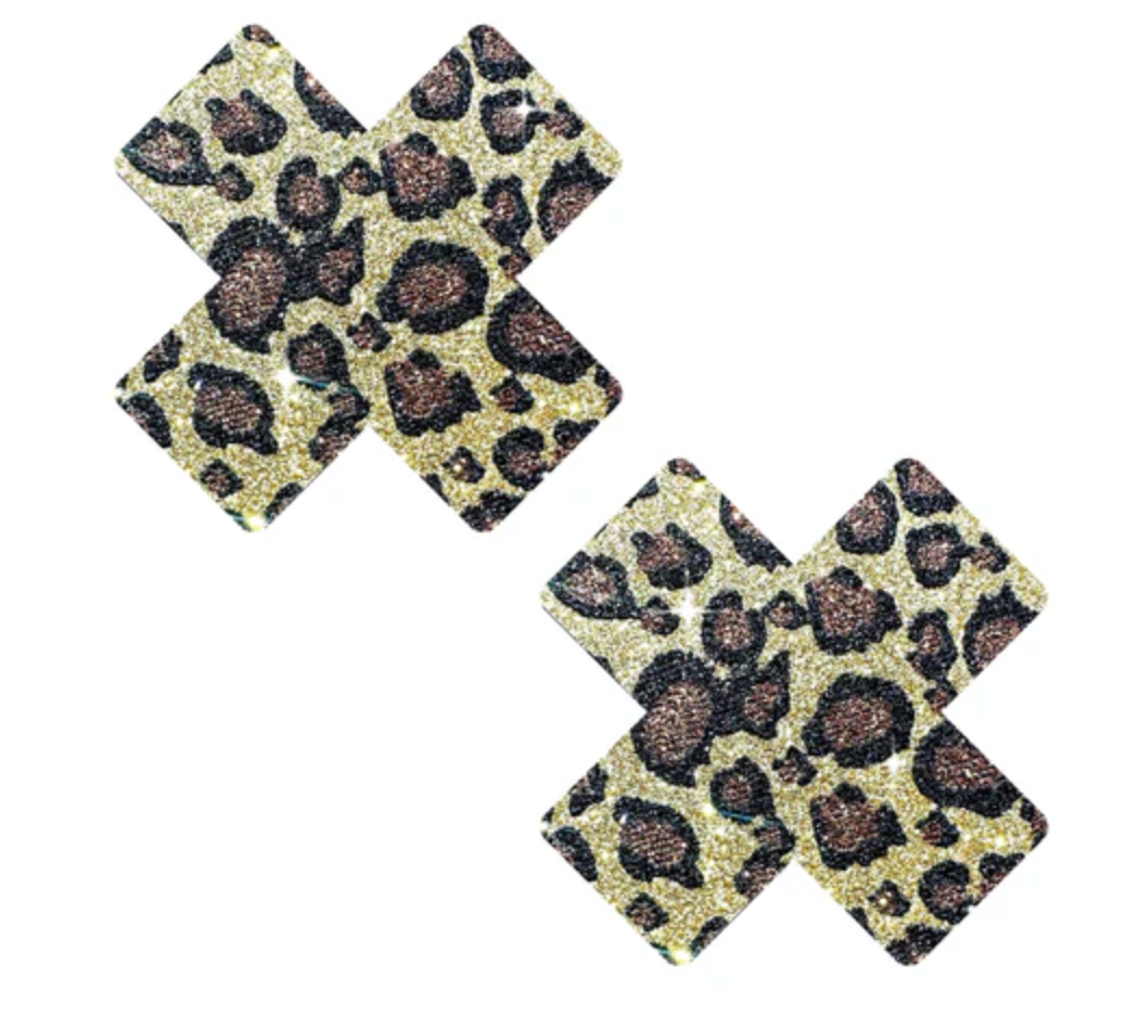 X Glitter Nipple Cover Pasties