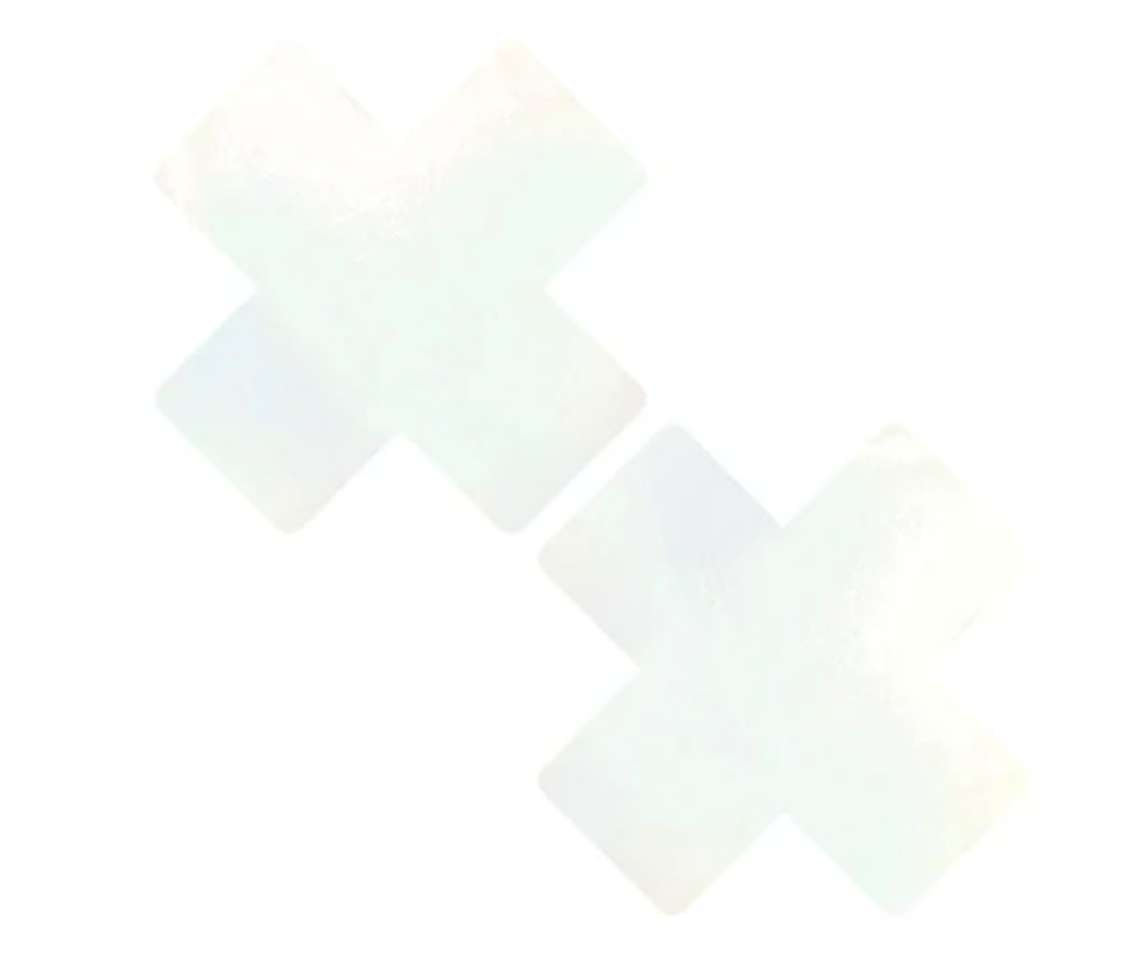 X Wet Vinyl Nipple Cover Pastie