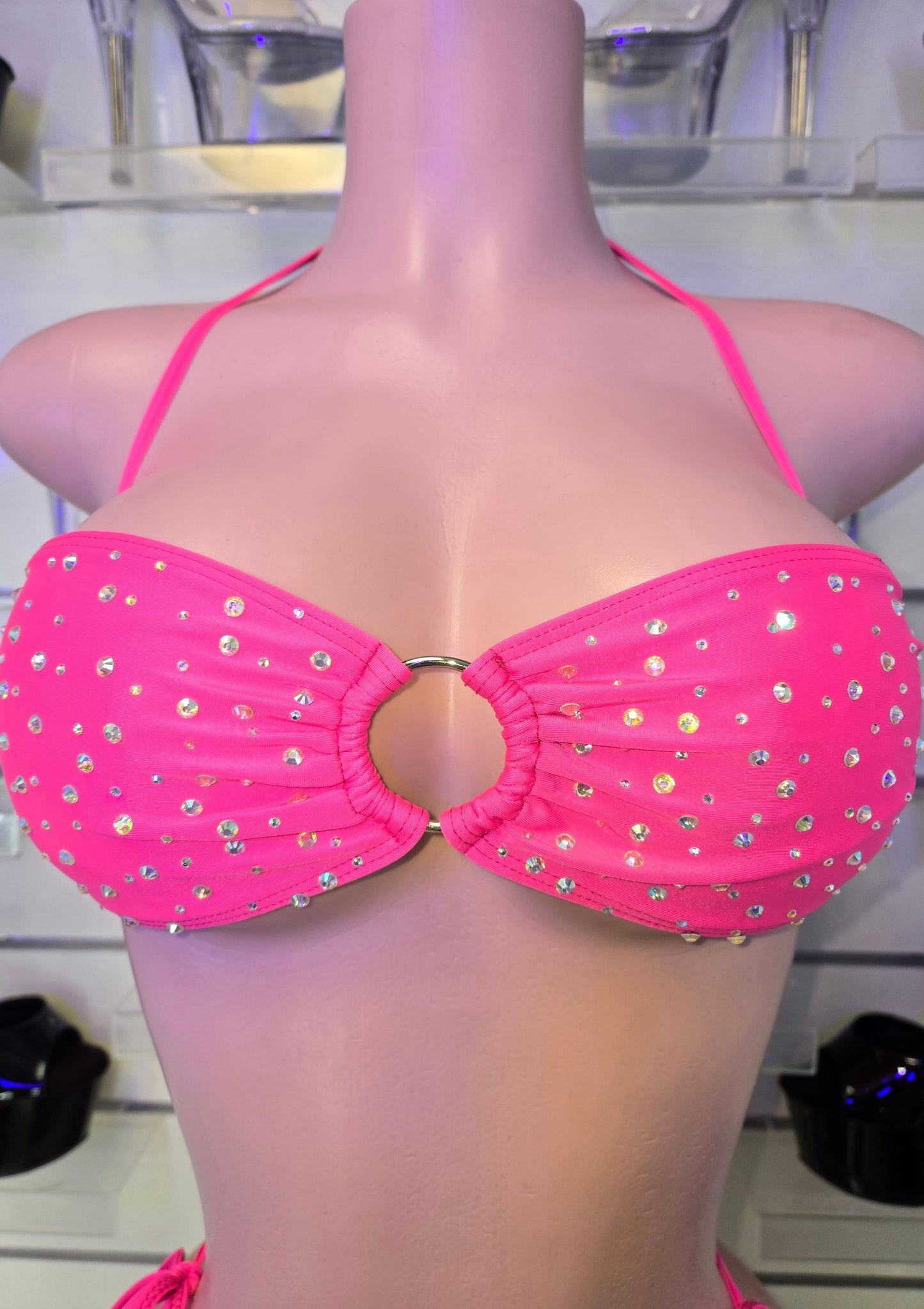 10B Set Centauro With Stones Exotic Stripper Dance Bikini